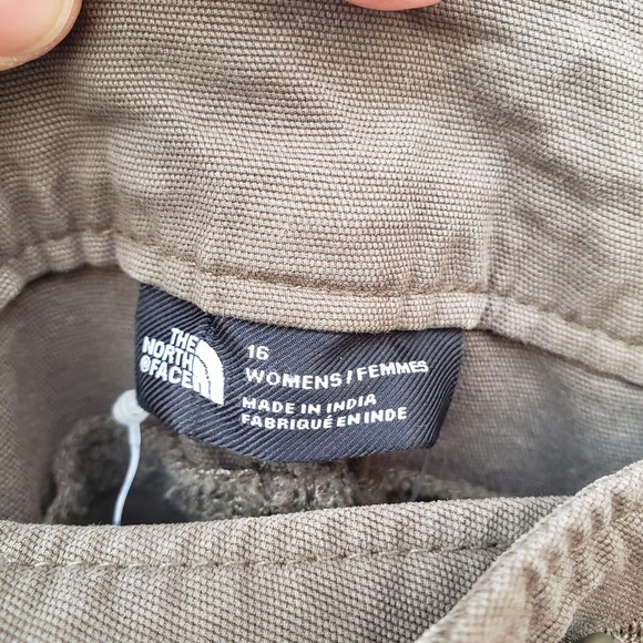 THE NORTH FACE Asphalt North Dome Mr Pant Organic Cotton Pants 16 XL NWT Green - Picture 7 of 10